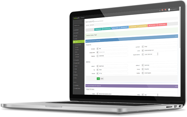 CRM Software manage your business contacts