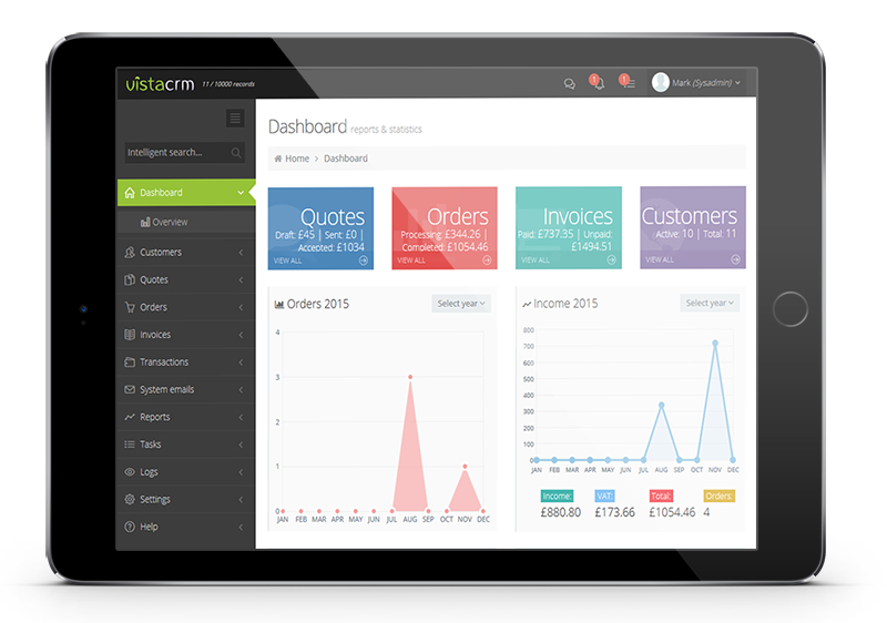 Smartphone friendly CRM Software